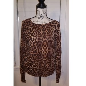 Cozy Leopard Print Sweater